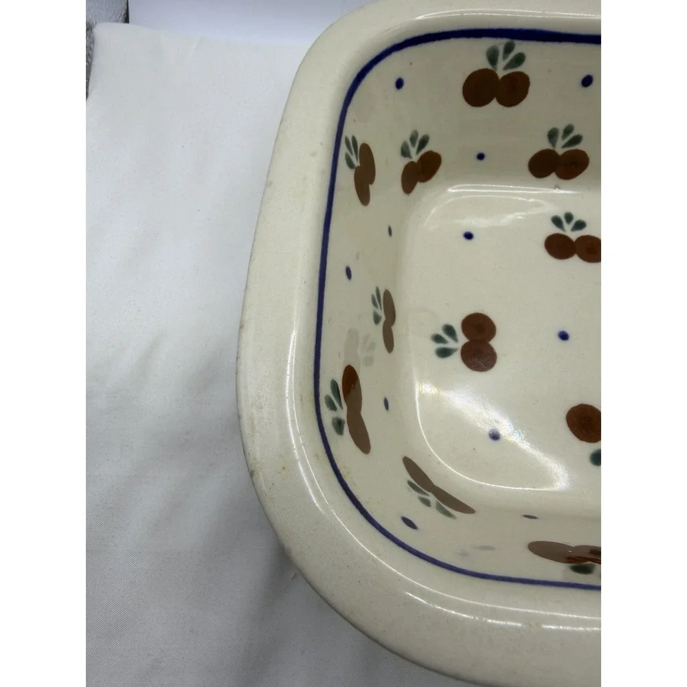 Boleslawiec Polish Pottery Baking Dish 9 7/8